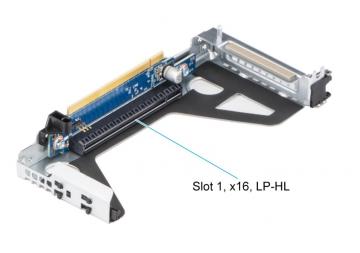 Bo mạch Dell PowerEdge R450 R650XS PCIe x16 LP HH Riser 1 Board